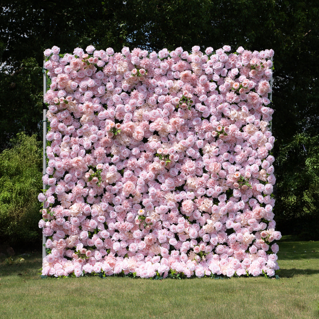 Sweety 5D Fabric Artificial Flower Wall Curtain ldeal for Weddings, Proposals, and Romantic Events